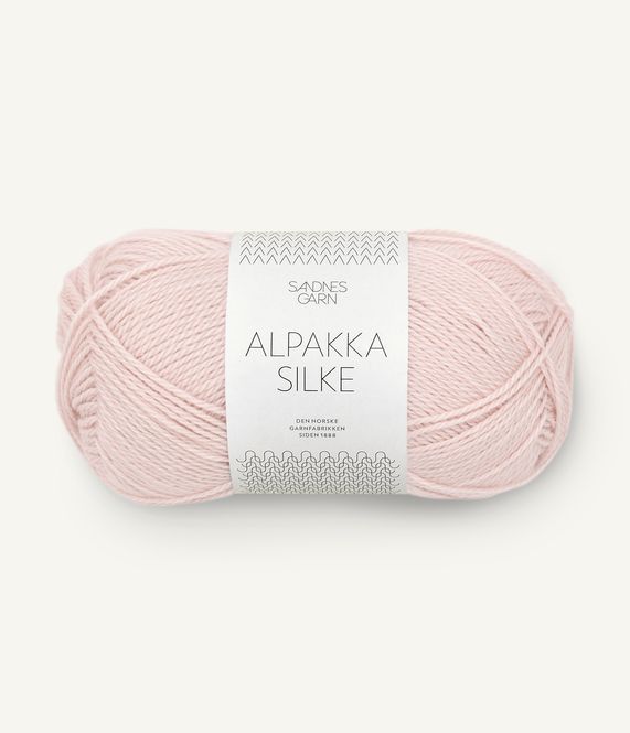 Hovedbilde Alpakka Silke 3511 Powder Pink